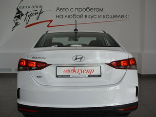 2021 Hyundai Solaris II Рестайлинг, белый, 1639000 рублей, вид 5