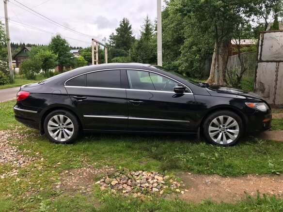 2010 Volkswagen Passat CC I, чёрный, 1330000 рублей - вид 5