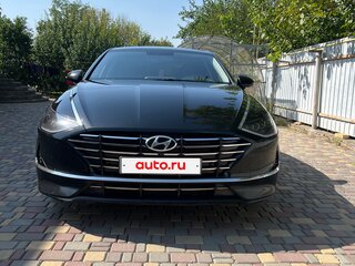 2019 Hyundai Sonata VIII (DN8), чёрный, 2350000 рублей, вид 4