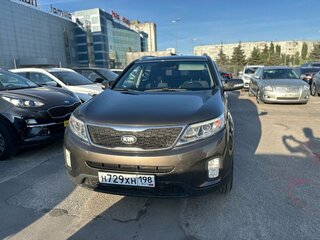 2013 Kia Sorento II Рестайлинг, бежевый, 1370000 рублей, вид 2