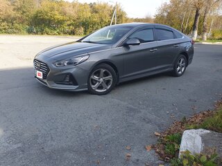 2018 Hyundai Sonata VII (LF) Рестайлинг, серый, 1550000 рублей, вид 1
