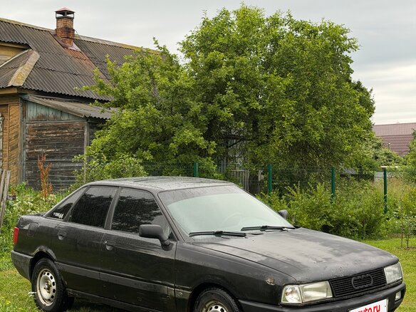 1989 Audi 80 IV (B3), чёрный - вид 6