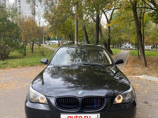 2008 BMW 5 серии 520d V (E60/E61) Рестайлинг, чёрный, 1150000 рублей, вид 1