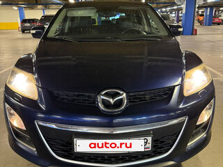 2010 Mazda CX-7 I Рестайлинг, синий, 820000 рублей, вид 3