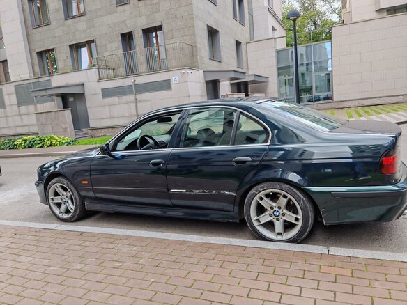 1998 BMW 5 серии 523i IV (E39), чёрный, 800000 рублей - вид 6