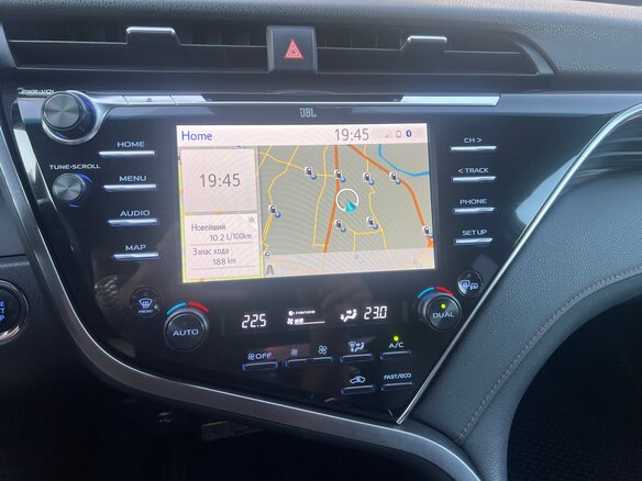 2019 Toyota Camry VIII (XV70), серый - вид 19