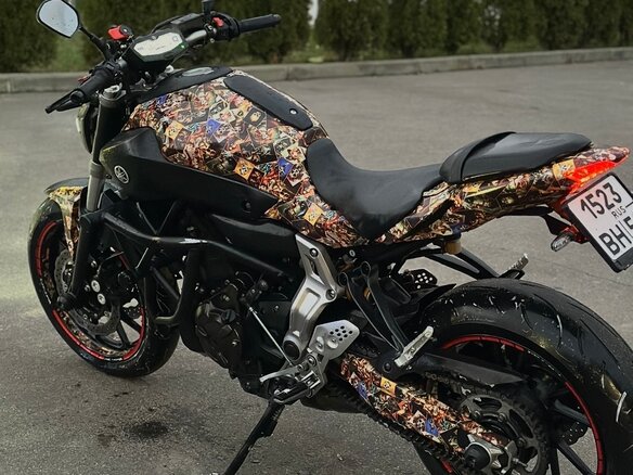 2015 Yamaha MT-07 (FZ-07), серый, 620000 рублей - вид 11