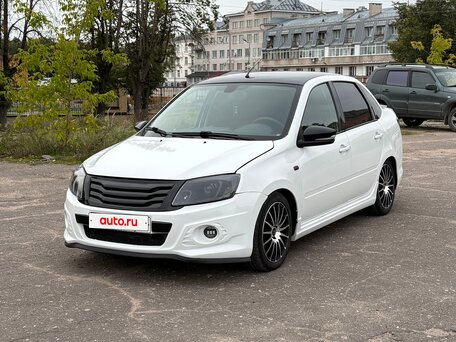 2016 Lada (ВАЗ) Granta Sport I, белый, 750000 рублей, вид 1