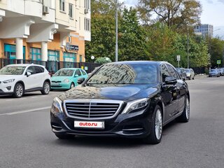 2016 Mercedes-Benz S-Класс 400 Long VI (W222, C217), чёрный, 2749000 рублей, вид 1