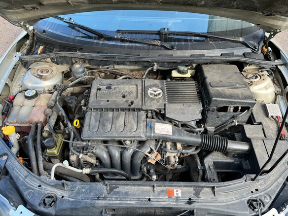 2007 Mazda 3 I (BK) Рестайлинг, золотистый, 349000 рублей - вид 10