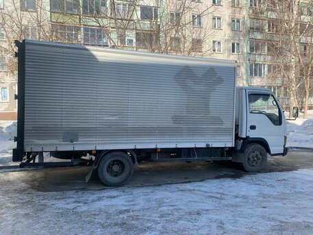 1997 Isuzu Elf (N-series), белый, 1480000 рублей, вид 4