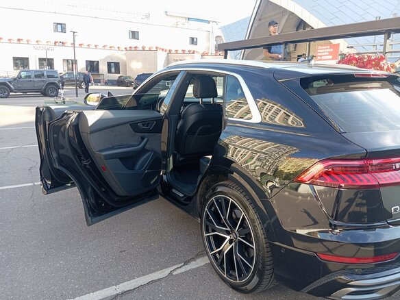 2019 Audi Q8 45 TDI I (4M), чёрный, 6700000 рублей - вид 18