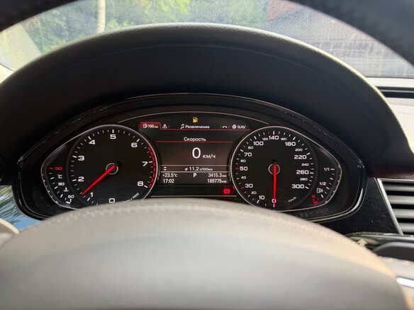 2013 Audi A8 III (D4), чёрный, 1950000 рублей - вид 6
