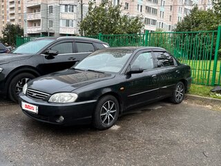 2008 Kia Spectra I Рестайлинг 2, чёрный, 350000 рублей, вид 1