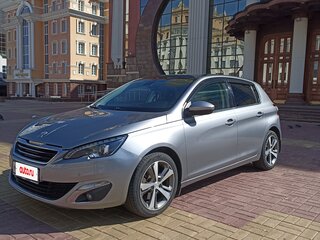 2014 Peugeot 308 II, серебристый, 1050000 рублей, вид 1