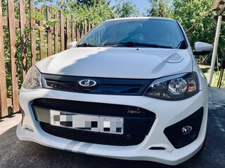 2015 Lada (ВАЗ) Kalina NFR II, белый, 1192000 рублей, вид 3