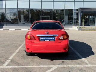 2008 Toyota Corolla AMT X (E140, E150), красный, 579000 рублей, вид 4