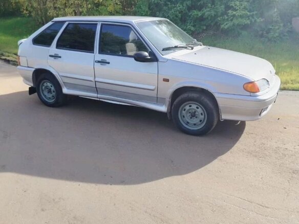 2010 Lada (ВАЗ) 2114, серебристый - вид 1