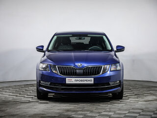 2019 Skoda Octavia III (A7) Рестайлинг, синий, 1689754 рублей, вид 2
