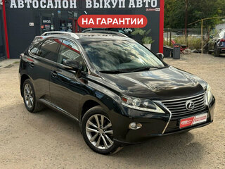 2012 Lexus RX 350 III Рестайлинг, чёрный, 2098000 рублей, вид 1