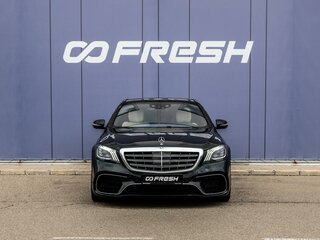 2018 Mercedes-Benz S-Класс AMG 63 AMG Long III (W222, C217) Рестайлинг, зелёный, 6650000 рублей, вид 3