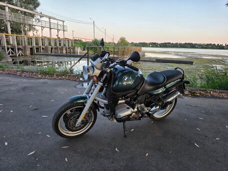 1995 BMW R 1100 R, зелёный, 300000 рублей, вид 1