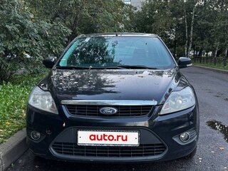 2008 Ford Focus II Рестайлинг, чёрный, 450000 рублей, вид 2