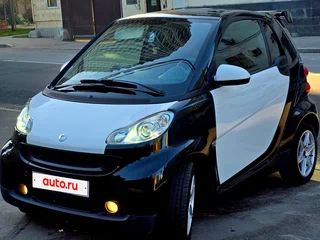 2009 Smart Fortwo II, чёрный, 680000 рублей, вид 2