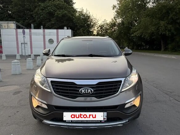 2012 Kia Sportage III, коричневый, 1130000 рублей - вид 1