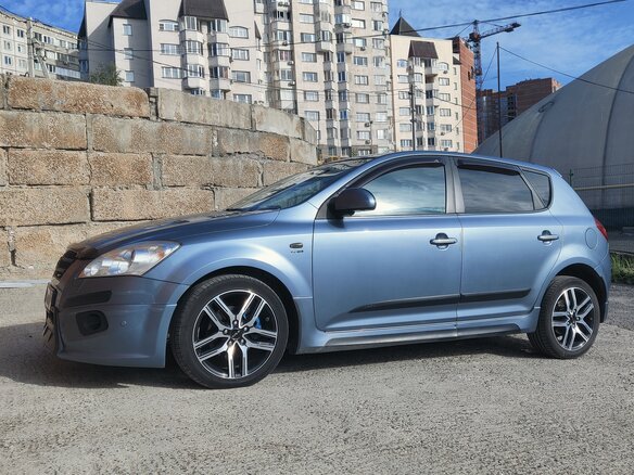 2008 Kia Ceed I, синий, 800000 рублей - вид 3