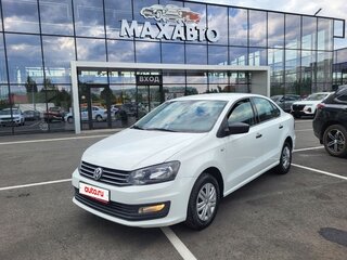 2018 Volkswagen Polo V Рестайлинг, белый, 985000 рублей, вид 1