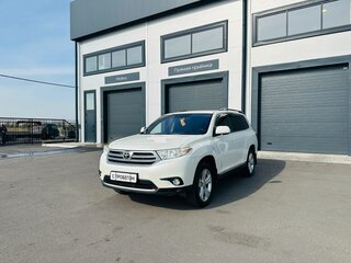 2013 Toyota Highlander II (XU40) Рестайлинг, белый, 2229000 рублей, вид 2