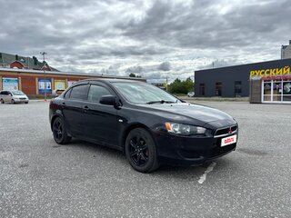 2009 Mitsubishi Lancer X, чёрный, 650000 рублей, вид 3