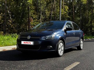 2014 Volkswagen Polo V, синий, 760000 рублей, вид 1