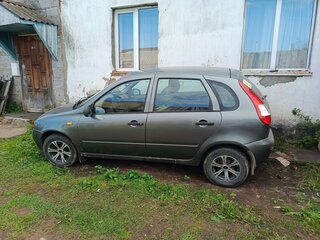 2007 Lada (ВАЗ) Kalina I, серый, 115000 рублей, вид 4