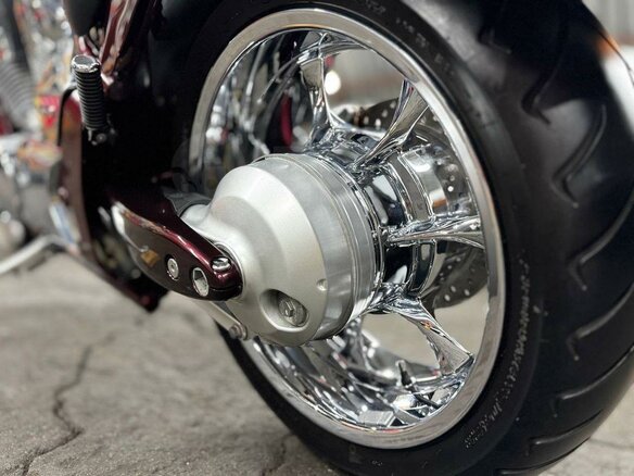 2009 Honda VT 1300CX Fury, пурпурный, 850000 рублей - вид 33
