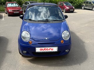 2008 Daewoo Matiz I Рестайлинг, синий, 210000 рублей, вид 1