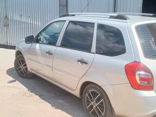 2014 Lada (ВАЗ) Kalina II, серебристый, 500000 рублей, вид 1