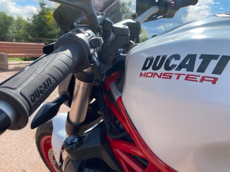2015 Ducati Monster 821, белый, 599000 рублей, вид 5