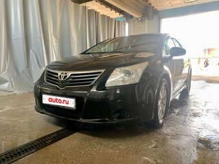 2009 Toyota Avensis III, чёрный, 900000 рублей, вид 2