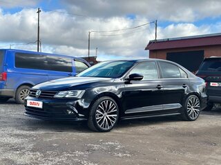 2016 Volkswagen Jetta VI Рестайлинг, чёрный, 1450000 рублей, вид 1
