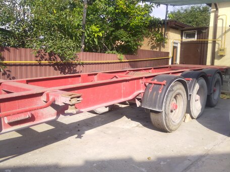 1996 Fruehauf Fruehauf, красный, 320000 рублей, вид 2