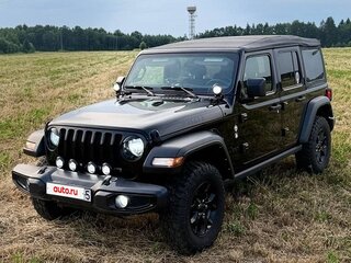 2021 Jeep Wrangler IV (JL), чёрный, 2898677 рублей, вид 3