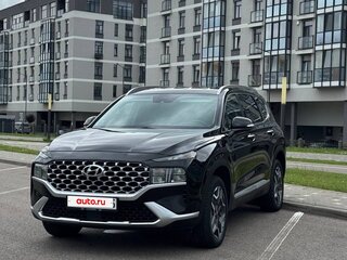 2021 Hyundai Santa Fe IV Рестайлинг, чёрный, 2700000 рублей, вид 1