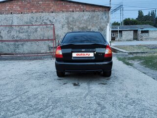 2006 Hyundai Accent ТагАЗ II, чёрный, 345000 рублей, вид 4