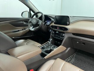 2019 Hyundai Santa Fe IV, бежевый, 2995200 рублей, вид 4