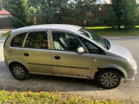 2007 Opel Meriva A Рестайлинг, серый, 270000 рублей, вид 2