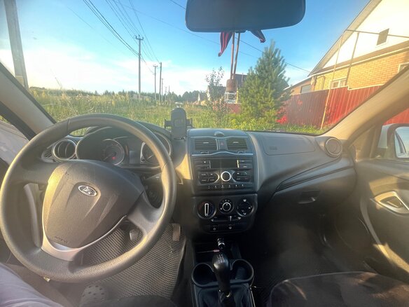 2022 Lada (ВАЗ) Granta I Рестайлинг, белый, 630000 рублей - вид 5