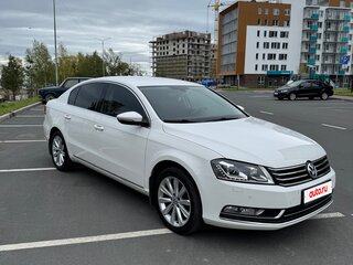 2013 Volkswagen Passat B7, белый, 1550000 рублей, вид 1