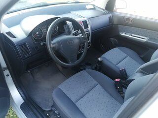 2003 Hyundai Getz I, серебристый, 275000 рублей, вид 5